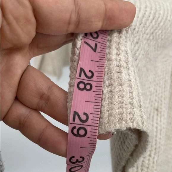 Aerie Cream Wide Leg Pants - Picture 6 of 6